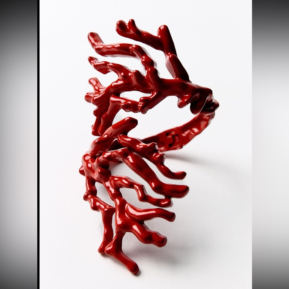 New Zara Red Coral-Inspired Bracelet - Picture 6 of 6